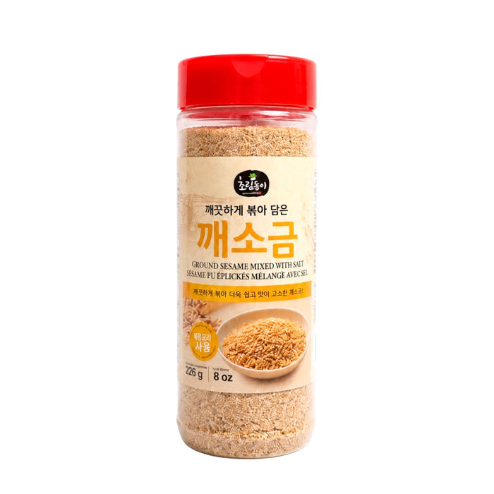Crd Ground Sesame Mixed With Salt 8oz
