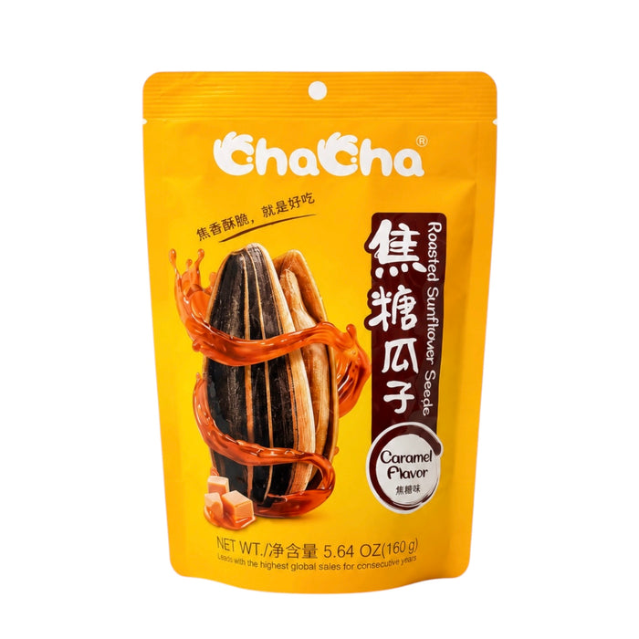 Chacha Sunflower Seeds Caramel 160G