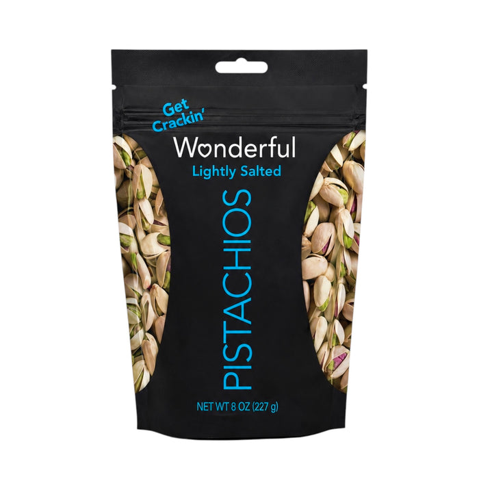 Wonderful Light Salted Pistachios 8Oz