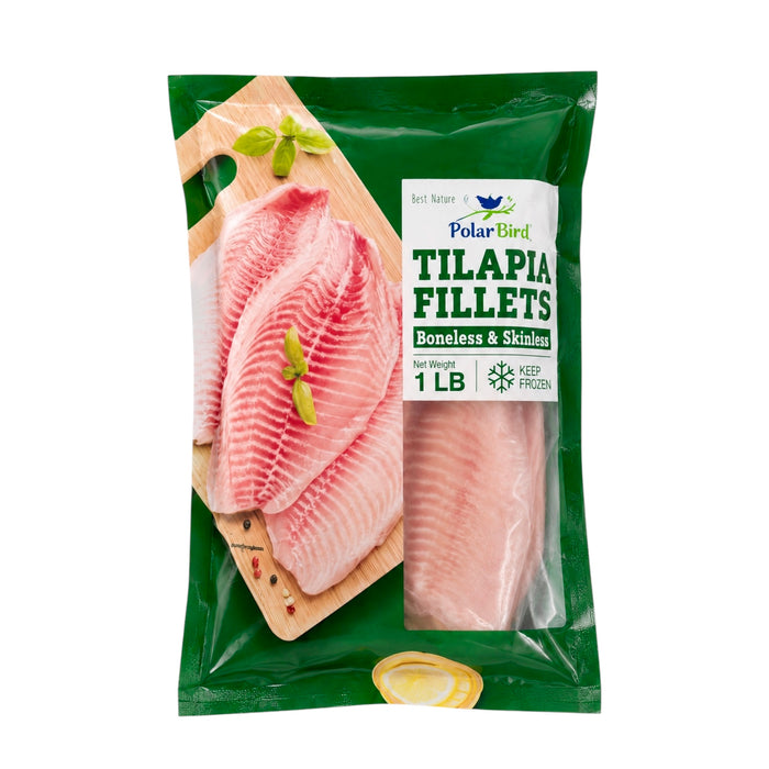 Polarbird Tilapia Fillets 1Lb