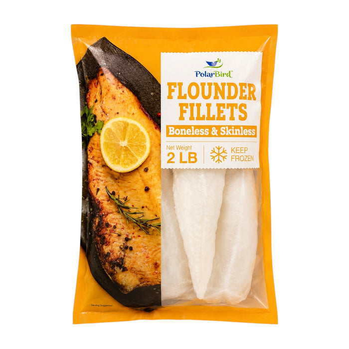 Polarbird Flounder Fillets 2Lb