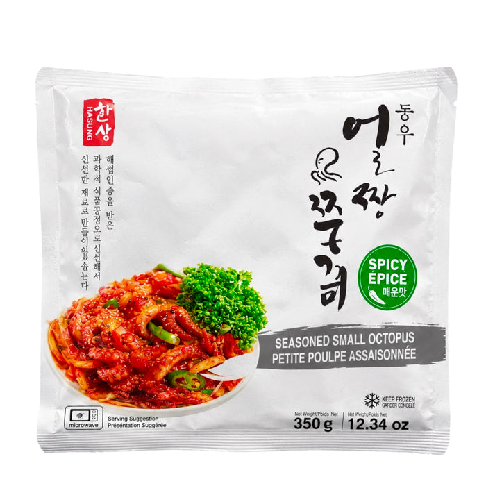 Hs Spicy Seasoned Small Octopus 12.34Oz