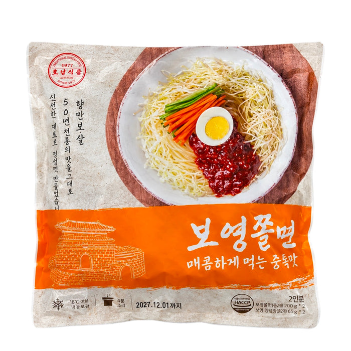Frozen Chewy Noodle W/Spcy Sauce 530G