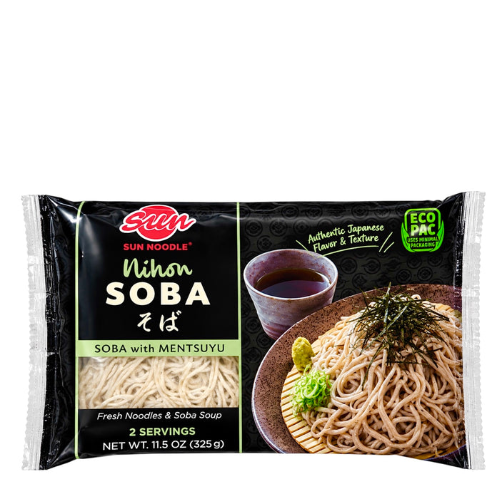 Sun Noodle Nihon Soba W/ Mentsuyu 11.5Oz