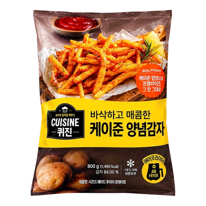 Dw Seasoned Battered Fries Potatoes 800G