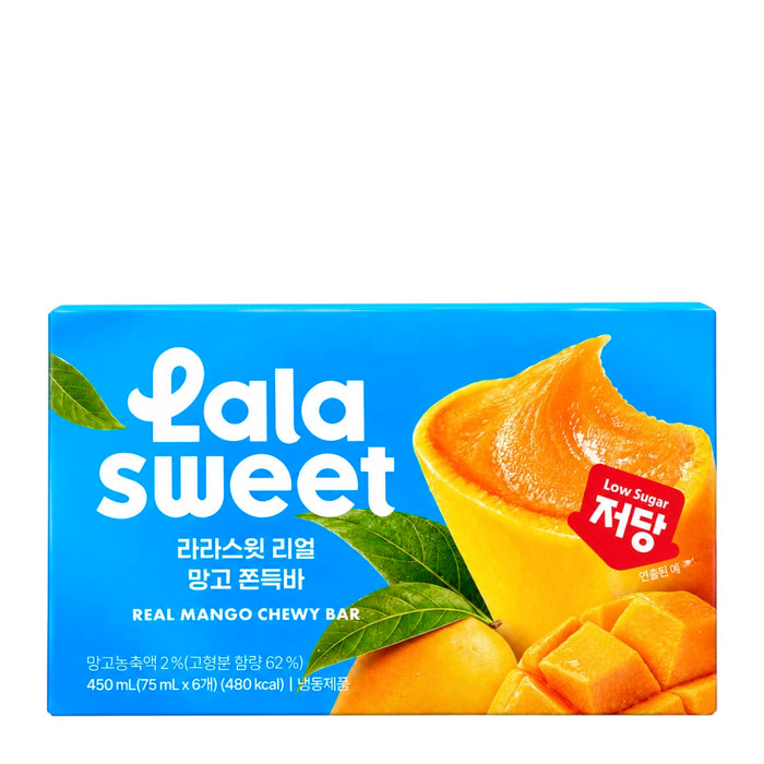 Real Mango Chewy Ice Bars 6Pack