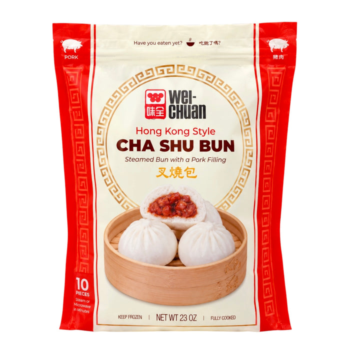 W.Chuan Hongkong Style Cha Shu Bun 23Oz
