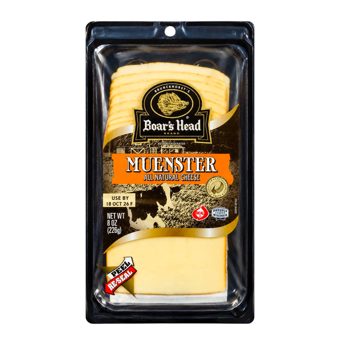 B.Head Muenster Cheese 8Oz