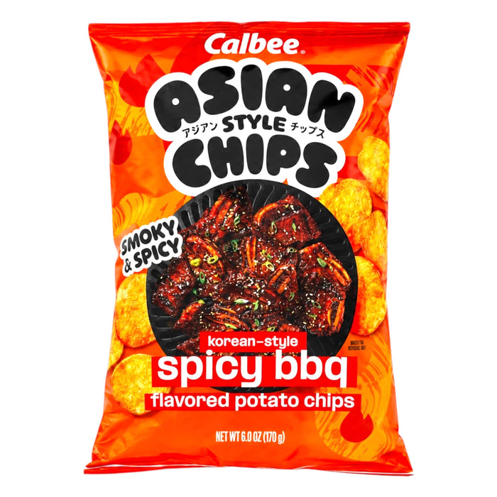 Calbee Asian Chips Korean Spicy Bbq 6Oz