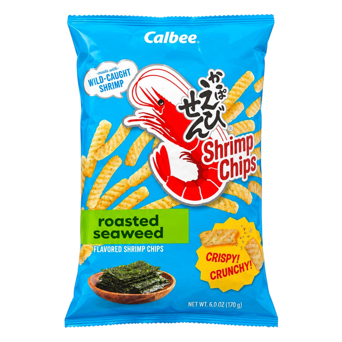 Calbee Shrimp Chips Seaweed 3.3Oz