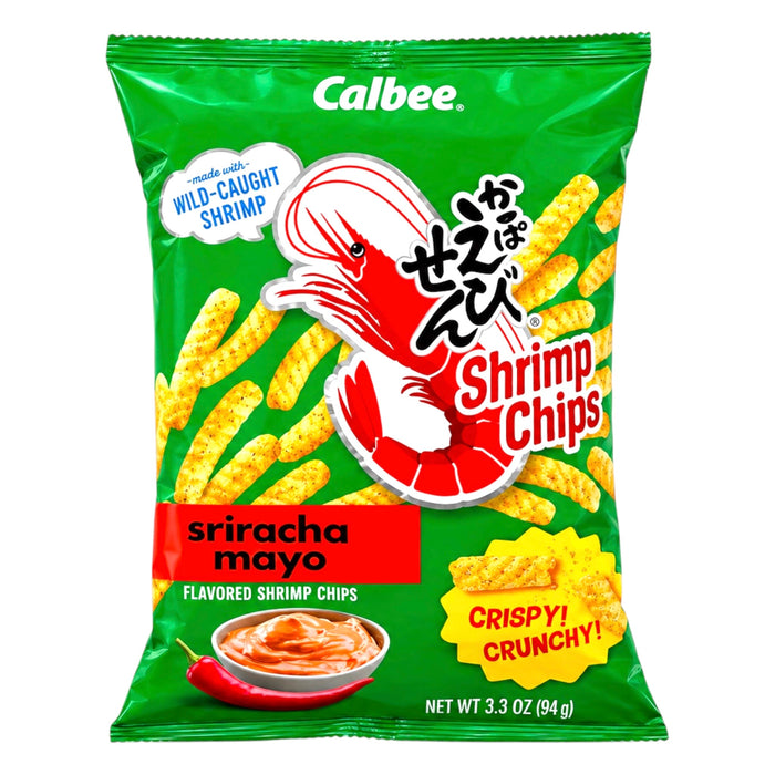 Calbee Shrimp Chips Sriracha Mayo 3.3Oz