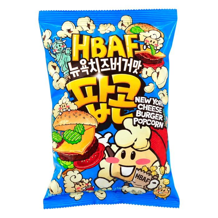 Hbaf Nyyork Cheese Burger Popcorn 2.82Oz