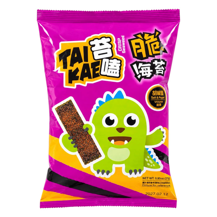 Taikae Crispy Seaweed Salt And Pepper 27G