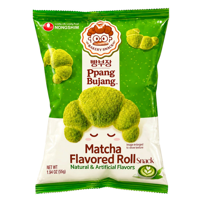 Nongshim Ppang Bujang Matcha Roll 1.94oz