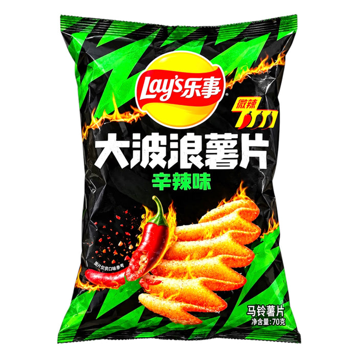 Lays Potato Chip Pure Spicy 70G