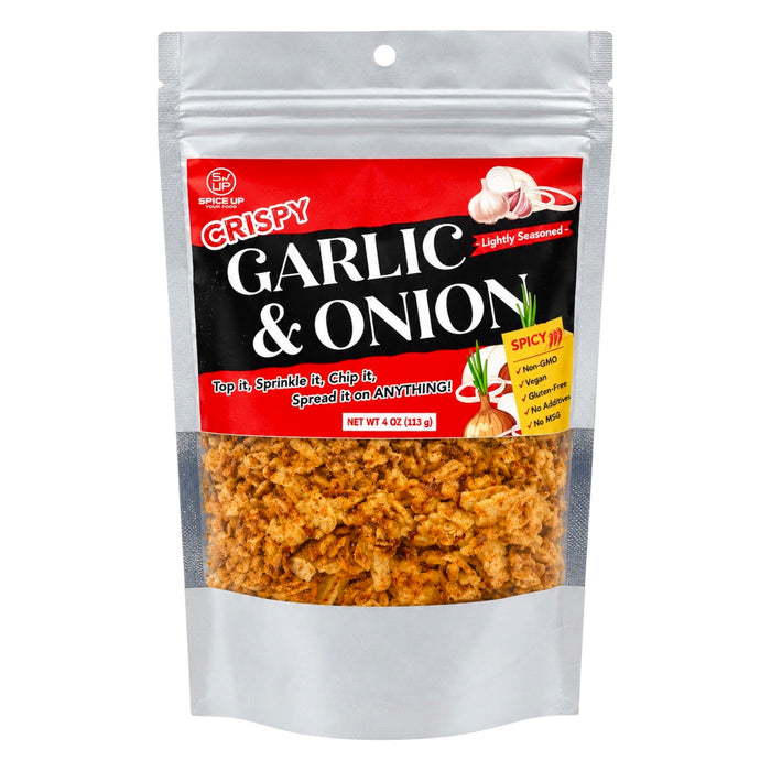 Sauce Up Crispy Garlic&Onion Spicy 4Oz
