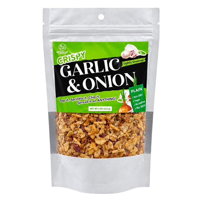 Sauce Up Crispy Garlic&Onion Plain 4Oz