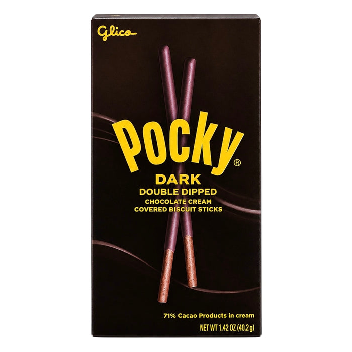 Glico Pocky Dark Double Dipped 1.42Oz