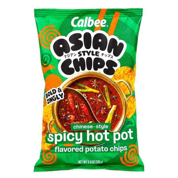 Calbee Asian Style Chips Spicy Hot Pot 6Oz