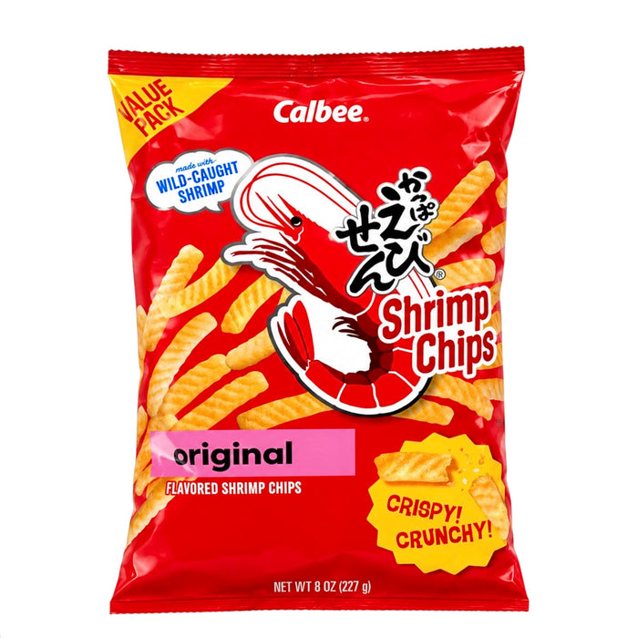 Calbee Shrimp Chips Original 8oz