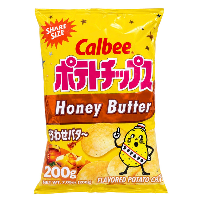 Calbee Honey Butter Potato Chips 7.05Oz