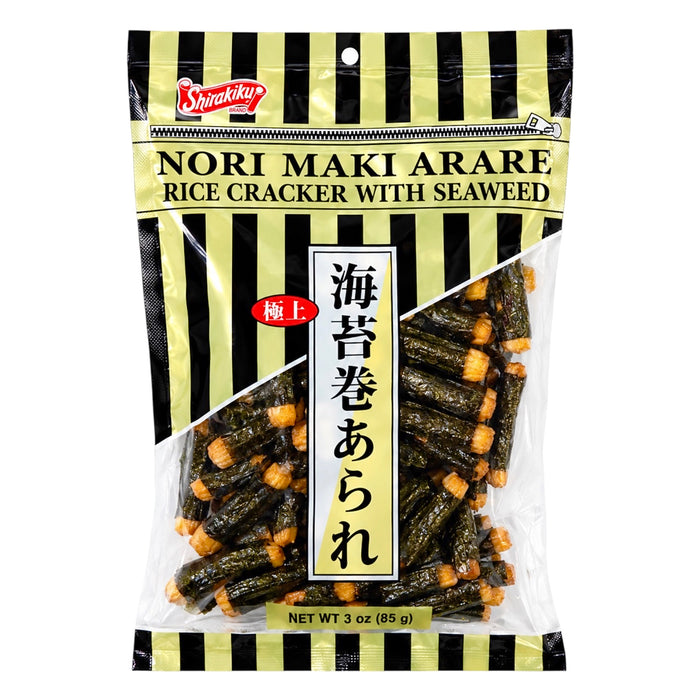 Sk Rice Cracker Seaweed 3Oz