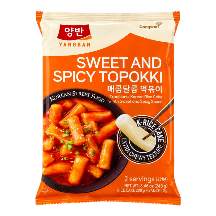 Dw Spicy And Sweet Topokki 8.46Oz