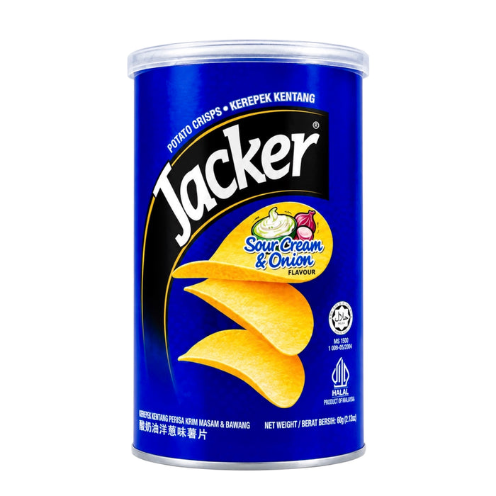Jacker Halal Potato Cream&Onion  60G