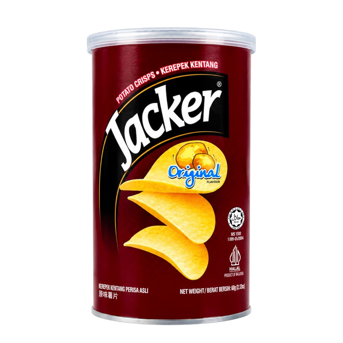 Jacker Halal Potato Chips Original  60G