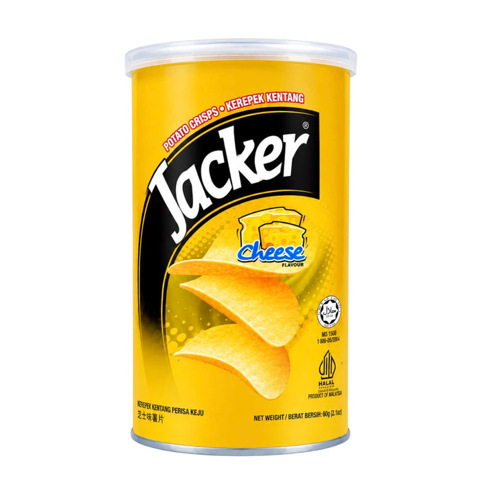 Jacker Halal Potato Chips Cheese 60G