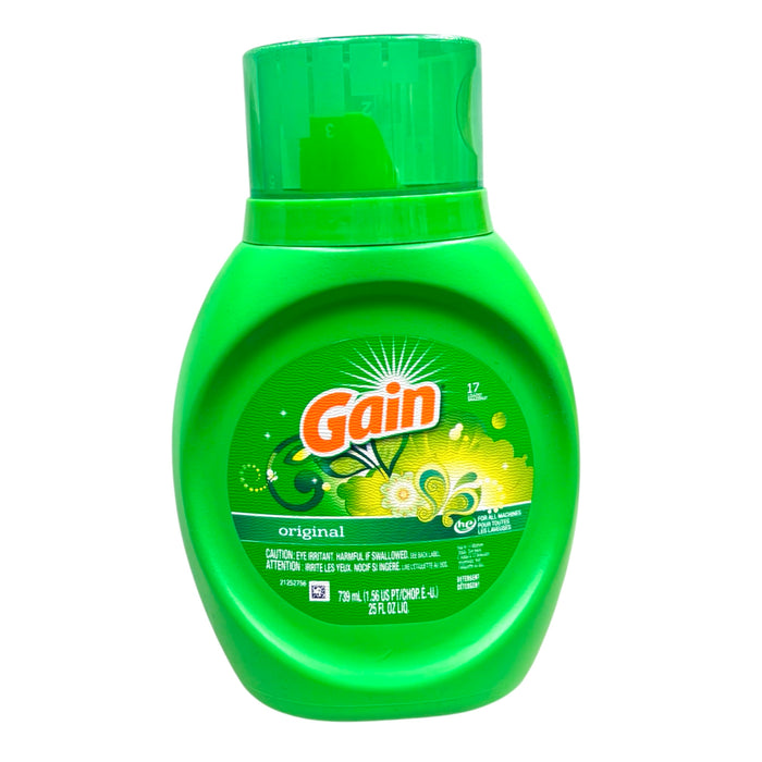 Gain Laundry Detergent Original 25Oz