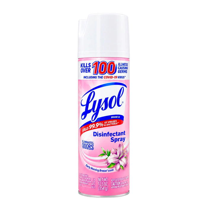 Lysol Spray Morning Breeze Scent 12.5Oz