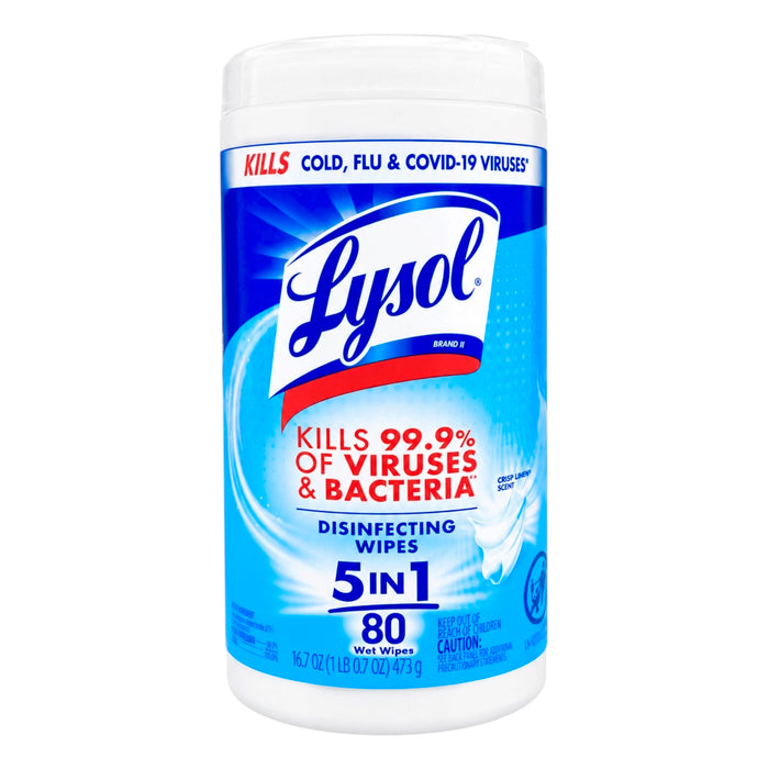 Lysol Wipes Crisp Linen 80/16.7Oz