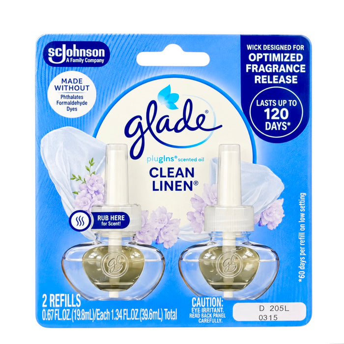 Glade Plugins Scented Oil Refills 2Pack