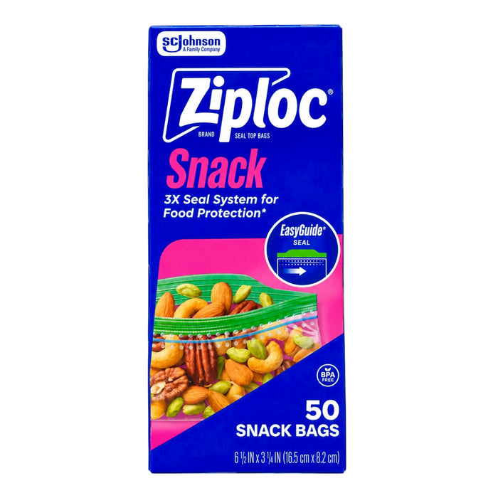 Ziploc Snack 50Bag