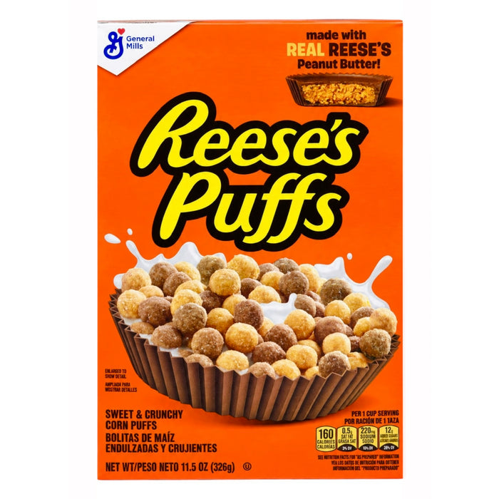 Gn Reeses Puffs Cereal 11.5Oz