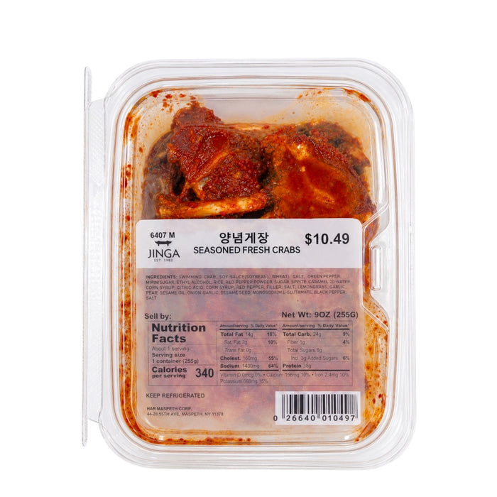 Seasoned Fresh Crabs 9oz