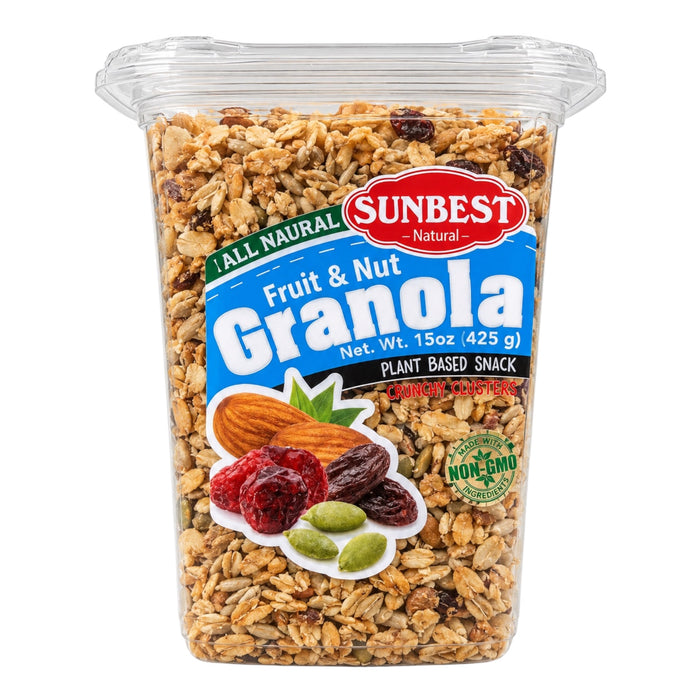 Sunbest Granola Fruit&Nut 15Oz