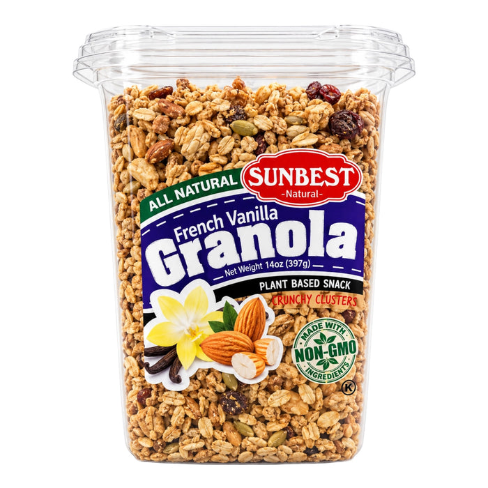 Sunbest Granola French Vanilla 14Oz