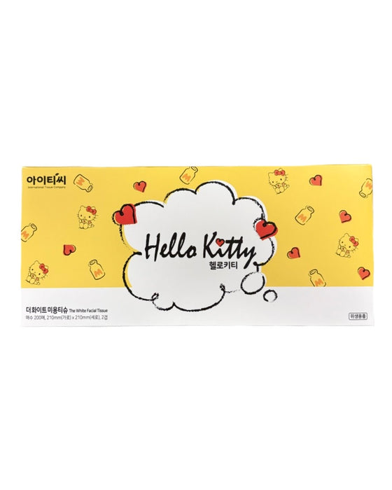 Hello Kitty White Facial Tissue 1Ea