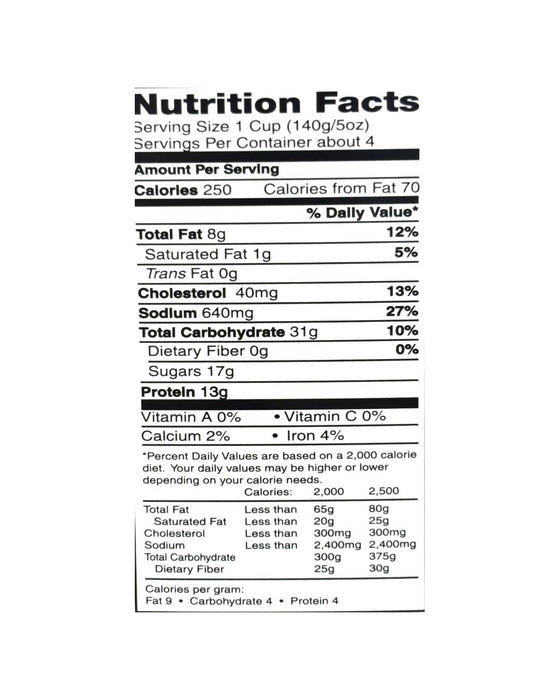 Crazy Cuizine Cripy Chicken Honey 22Oz