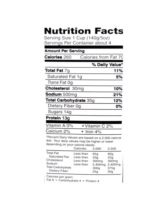 Crazy Cuizine Orange Chicken 22Oz