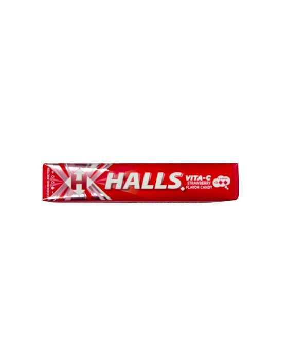 Halls Vita-C Strawberry 34G