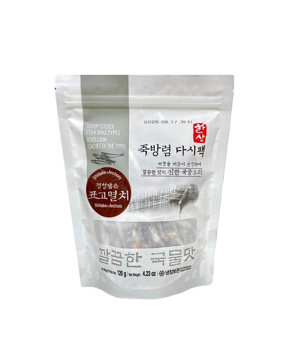 Hs Soup Stock Shiitake Anchovy 120G
