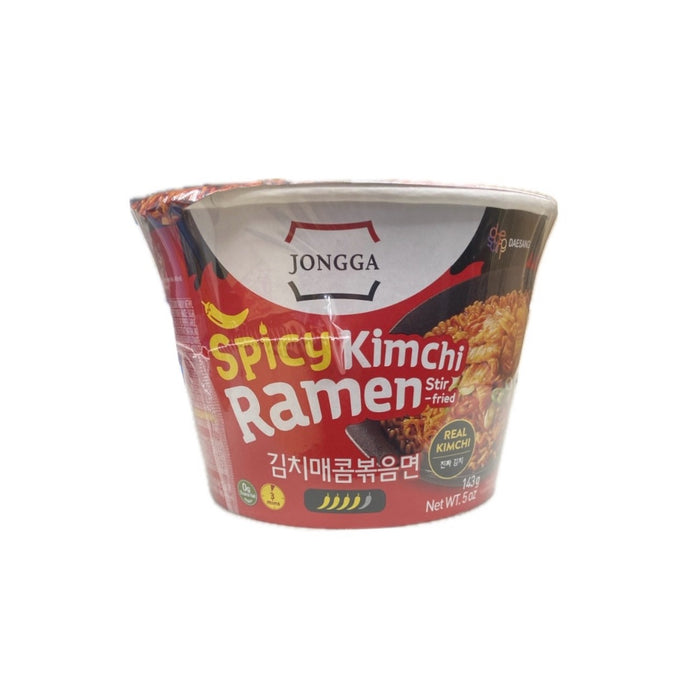 Jongga Spicy Kimchi Ramen Big Cup 5Oz