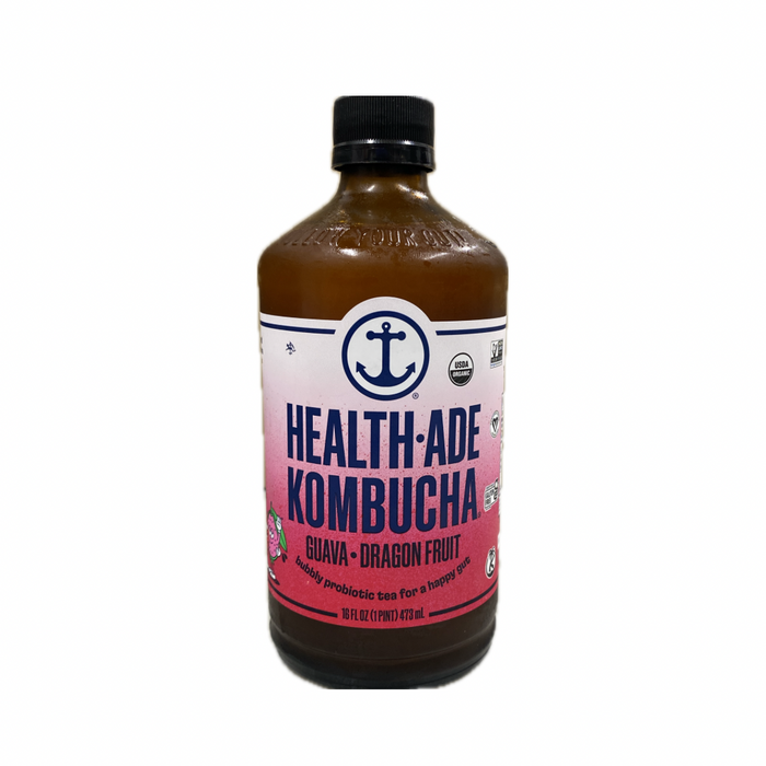 Health Ade Kombucha Guava Dragonfruit 16Oz