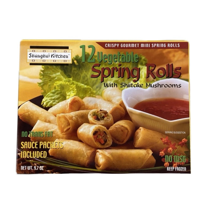 Shanghai Vegetable Spring Rolls 9.7Oz