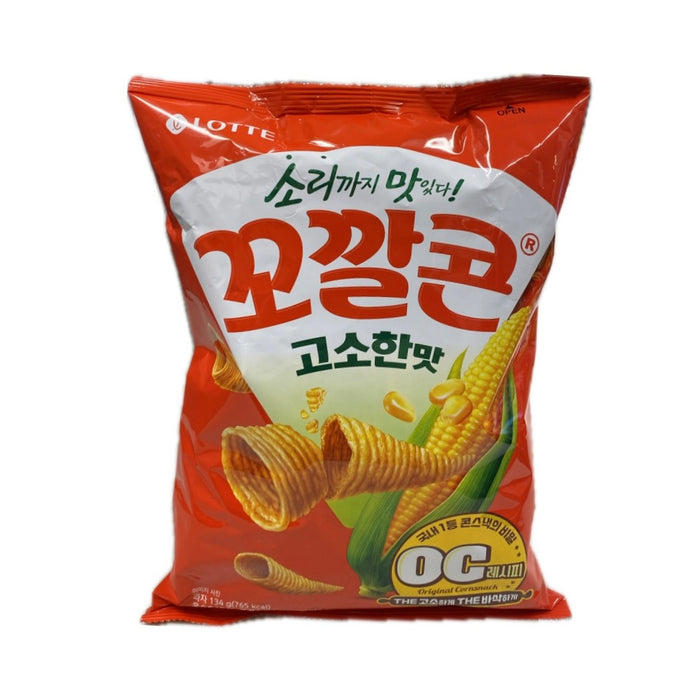 Lotte Corn Snack Original 4.72Oz