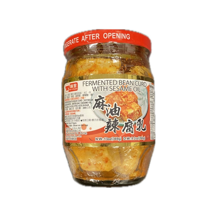 W.Chuan F.Bean Curd Sesame Oil 13oz