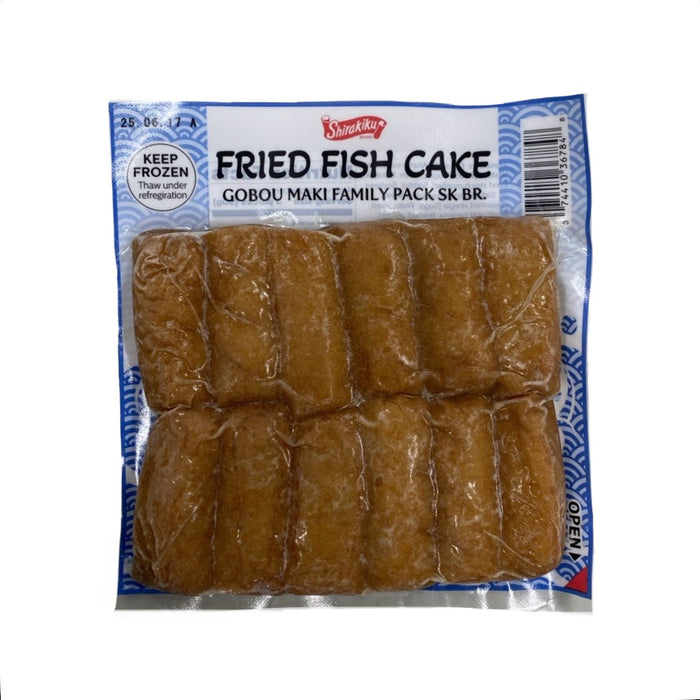 Shirakiku Fried Fish Cake Gobou 12.6Oz